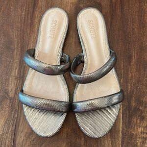 Schutz double strap sandal (New)